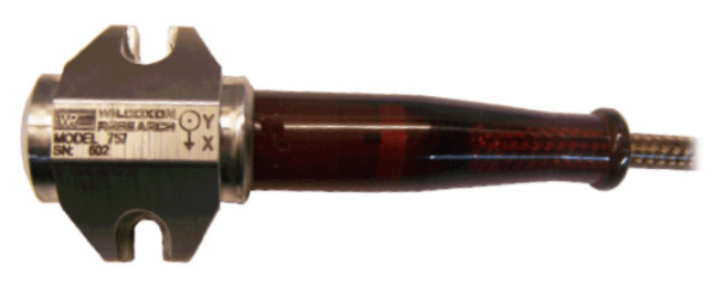 Wilcoxon Sensing Technologies Biaxial Low Profile Underwater Accelerometer, Model 757